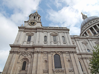 Image showing St Paul Cathedral, London