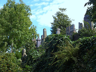 Image showing Glasgow cemetery