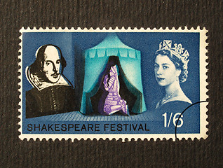 Image showing Shakespeare Festival Stamp