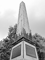 Image showing Egyptian obelisk, London