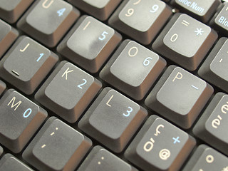 Image showing Computer keyboard