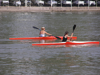 Image showing Canoeing picture