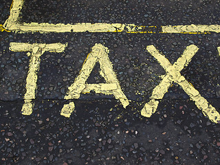 Image showing Tax picture