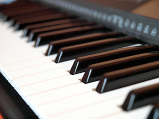 Image showing Music keyboard