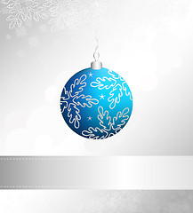 Image showing Christmas vector ball