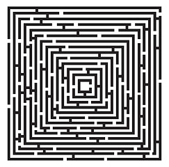 Image showing 2D maze