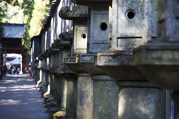 Image showing mausoleums of the Tokugawa Shoguns