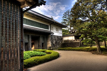 Image showing Imperior palace and garden