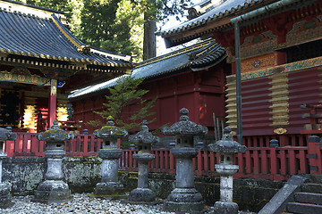 Image showing mausoleums of the Tokugawa Shoguns