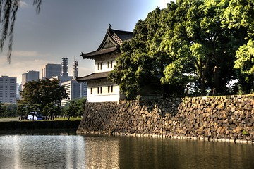 Image showing Imperior palace and garden