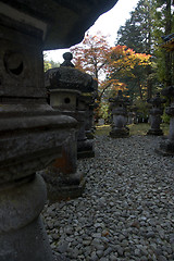 Image showing mausoleums of the Tokugawa Shoguns