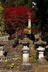 Image showing mausoleums of the Tokugawa Shoguns