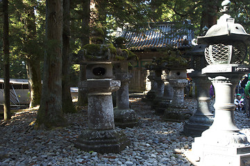 Image showing mausoleums of the Tokugawa Shoguns