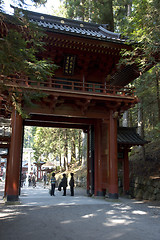 Image showing mausoleums of the Tokugawa Shoguns