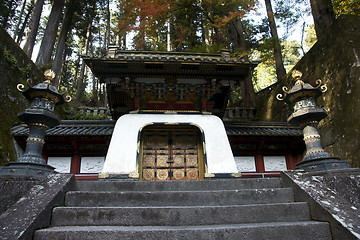 Image showing mausoleums of the Tokugawa Shoguns