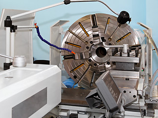 Image showing Lathe head