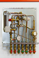 Image showing Heating instalation