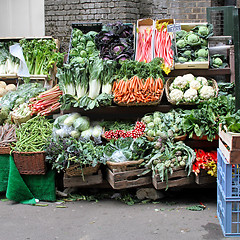 Image showing Farmers market