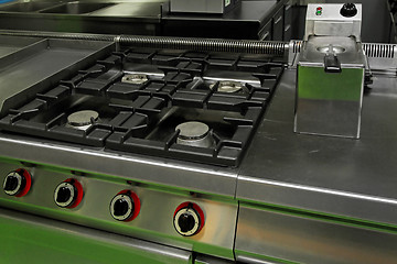 Image showing Professional kitchen