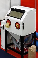 Image showing Sand blasting cabinet