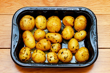 Image showing Microwave potatoes