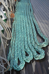 Image showing Rope On The Deck