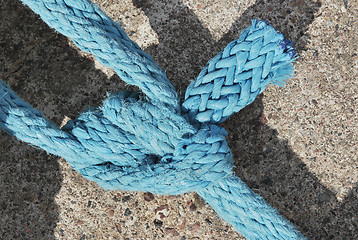 Image showing Knot Bend Closeup