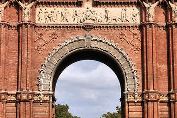 Image showing Barcelona landmark