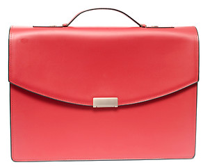 Image showing red briefcase