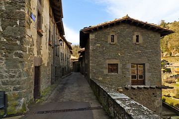 Image showing Rupit, tipical village in Catalonia, Spain