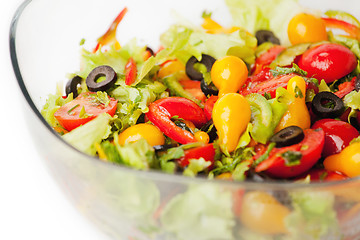 Image showing Bowl of salad