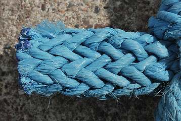 Image showing Fibers Of Synthetic Rope