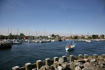 Image showing Marina of Nyborg, Denmark