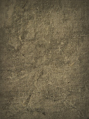 Image showing Abstract wrinkled canvas pattern