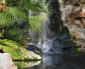 Image showing waterfall in a park