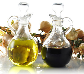 Image showing oil and vinegar 