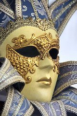 Image showing Traditional venetian carnival mask. Venice, Italy