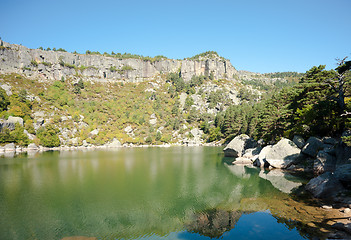 Image showing Mountain lagoon