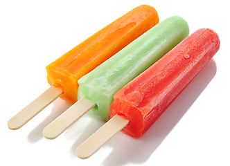 Image showing ice cream pops