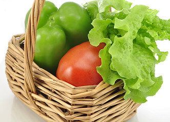 Image showing fresh vegetables