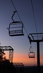 Image showing chair lift