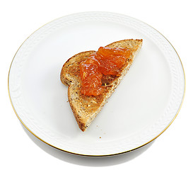 Image showing toast