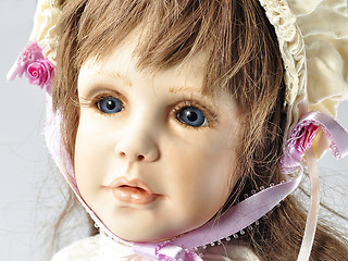 Image showing vintage doll portrait