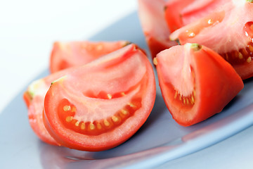 Image showing Slices of tomato