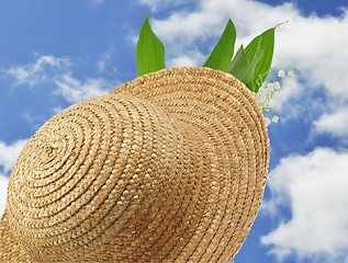 Image showing straw hat 