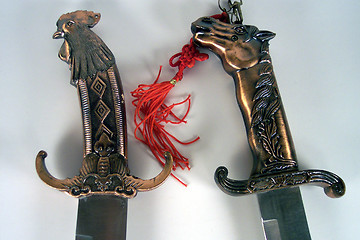 Image showing decorative daggers