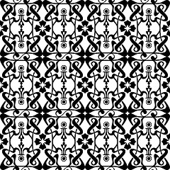 Image showing Seamless floral pattern