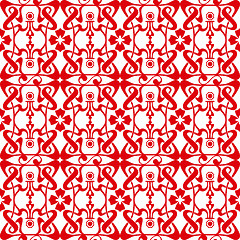 Image showing Seamless floral pattern