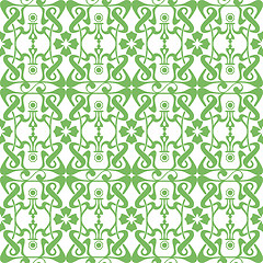 Image showing Seamless floral pattern