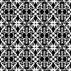 Image showing Seamless floral pattern